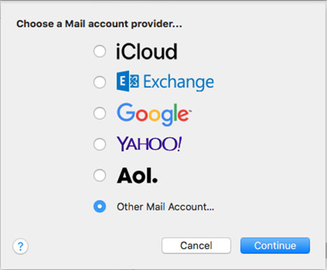 Setup INTERNODE.ON.NET email account on your Apple Mail 2