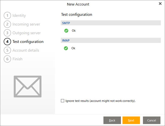 Setup SINA.COM email account on your eMClient Step 6