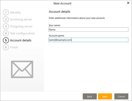 Setup YANDEX.COM email account on your eMClient Step 7