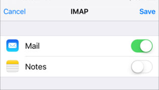 Setup SFR.FR email account on your iPhone Step 10