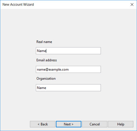 Setup H-MAIL.US email account on your Opera Mail Step 2