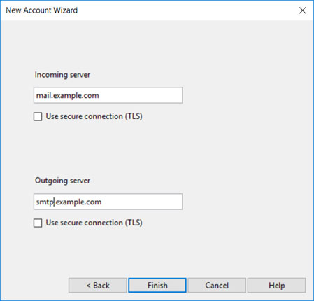 Setup VIRGIN.NET email account on your Opera Mail Step 4