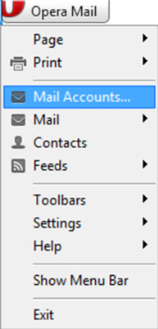 Setup HOT.RR.COM email account on your Opera Mail Step 5