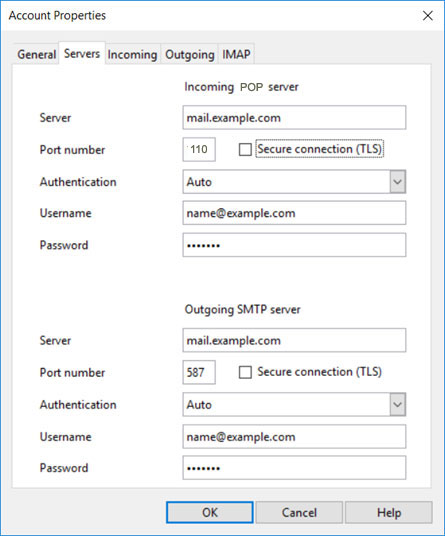 Setup PORTA.NET email account on your Opera Mail Step 7