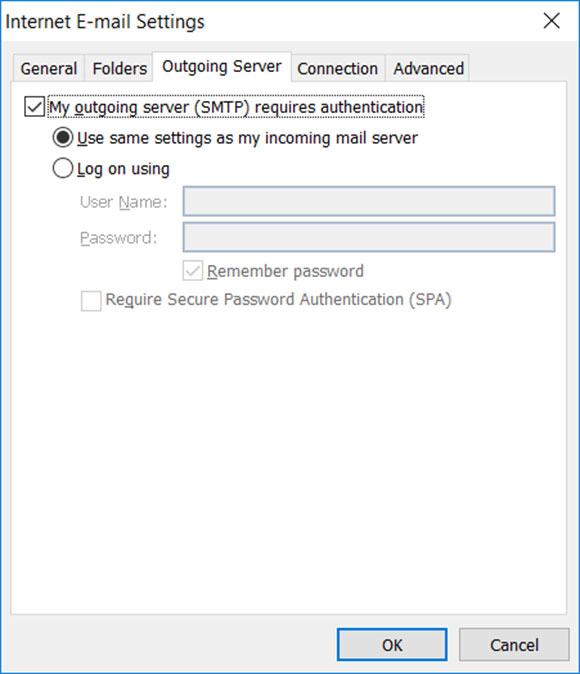 Setup SFR.FR email account on your Outlook 2010 Manual Step 6